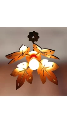 Hanging Lamp Electric Antique Wooden Ceiling Lights