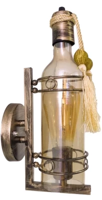 Wall Sconce Antique Wine Bottle Lamp