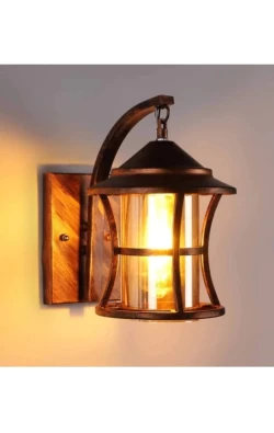 Golden Decorative Wall Hanging Light
