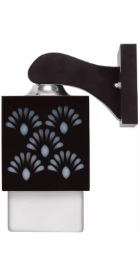White & Black Wooden Modern Design Wall Lamp