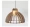 WoodLab Cosmo Dome Shape Wooden Ceiling Hanging Pendant lamp