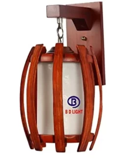 Exquisite Wood Brown Wall Lights