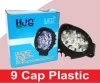 9 Cap Plastic Shillon Lights