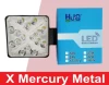 X Mercury Metal Round & Square Lights