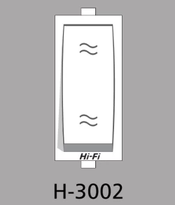 Hi-Fi Hi - Class Switches H-3002 (Met/Grey)