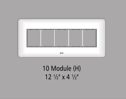 Hi-Fi 10 Module (H) Flatino Wood Plate 12½"*4½