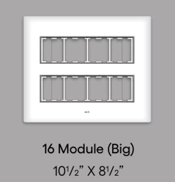 Hi-Fi 16 Module (B) S Wood Plate 6½"*7½"