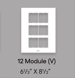 Hi-Fi 12 Module (V) E Wood Plate 6½"*8½"