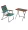 DP Baby Study Desk/Chair Table PC/CP F-15 (Foam seat back with big table)