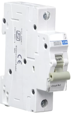 25A DP MCB Modular