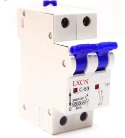 63A DP 2 Pole MCB Modular