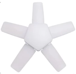 LED 5-Folable Blade Bulb Deformable Lamp 5+1F