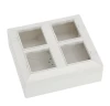 8M Silver Line Square Modular Box (10 Piece Box)