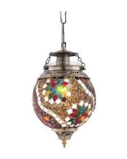 10" KHARBOOJA Hanging Light S-7901