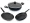 Mummas LIFE 22cm Non-Stick Coating Cheetah Spot 3-Piece Set