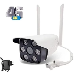 4G SIM Card WiFi Security Camera