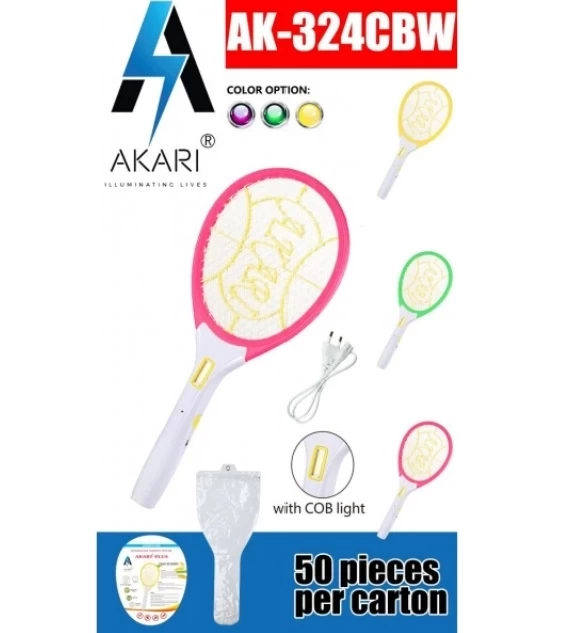 Akari Mosquito Racket AK-324CBW