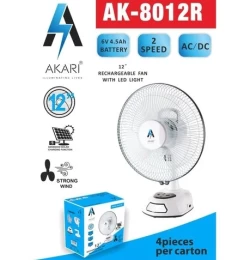 Akari Rechargeable Fan Ak-8012R