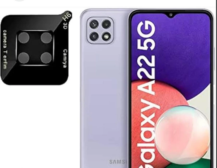 Samsung A22 5g camera glass-100% Original, Premium Care Quality