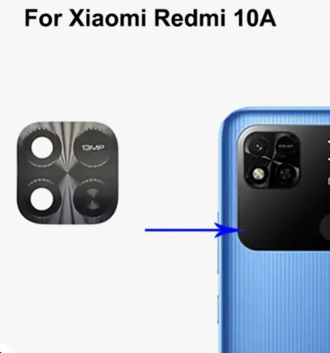 Mi Redmi 10A Camera Glass-100% Original, Premium Care Quality