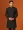 Men Black Sherwani Front Closure