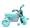 Dirt Bike Tricycle for Baby Boy & Girl, lightblue color, Plastic Material