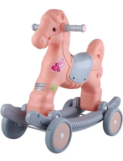 Clever Fox Pony 2 in 1 Baby Jolly Horse Rider and Rocker for Kids