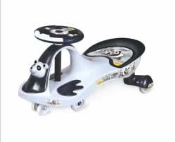 Liliput Panda Swing Car with Backrest with Music for Kids