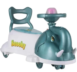 Scooby Swing Car Ride On Push Rider with Music for Girls & Boys