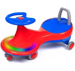 Magicwand ABS Plastic Twister Car Kids Ride-On with 360 Degree Rotating Wheels