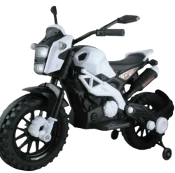 Childrens Battery-Powered Ride-On Terrian Bike with Lights and Sounds,