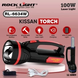 Rock Light RL-6634W Best Torch  Light For Farmers