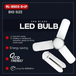Rocklight RL-8503  3+1F Stylish & Energy Efficient LED Bulb