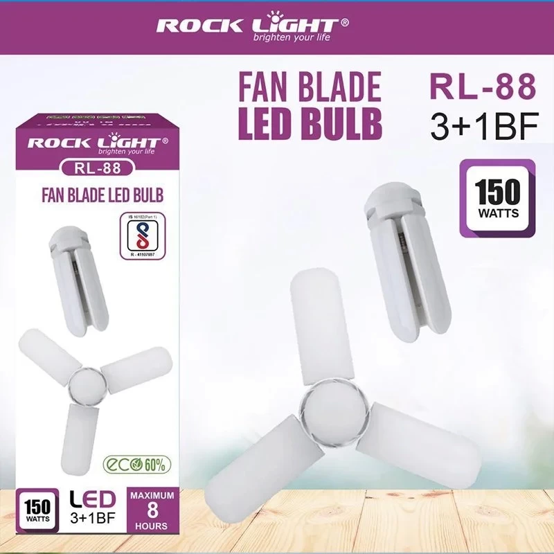 Rocklight RL-88 3+1BF High Performance Fan LED Bulb