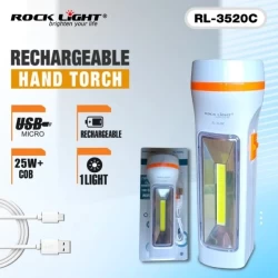 Rock Light RL-3520C  Best Torch Light in India Under 1000