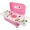 Portable 2 in 1 Nail Art kit & Beauty Make up Pallette Trolley for Kids