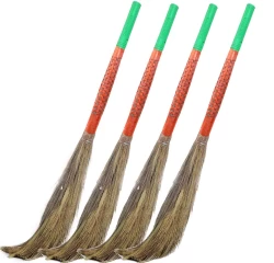 Handmade Grass Brooms For Home Cleaning