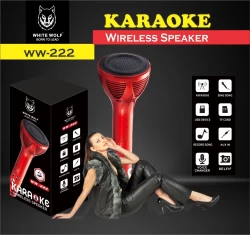 Karaoke Microphone Wireless Speaker WW-222