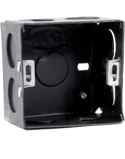 DP-2-Modular-18-Guage-Powder-Coated-Black-Metal-Box