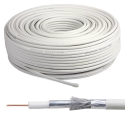 DP DTH White Wire RG59 100Gazz