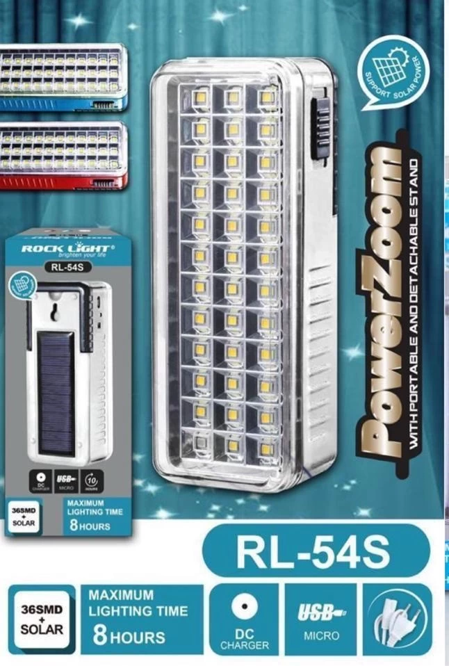 Rock Light Emergency Solar Light RL-54S