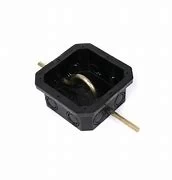 DP Plastic Fan Box Black 8mm Rod (10 Pieces)