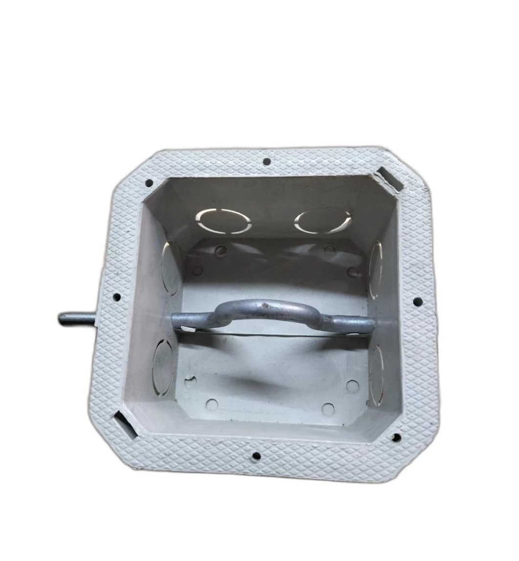 DP Plastic Fan Box White 8mm Rod (10 Pieces)