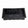 DP Fitwell Plastic 12 Module Black Box (10 Pieces)