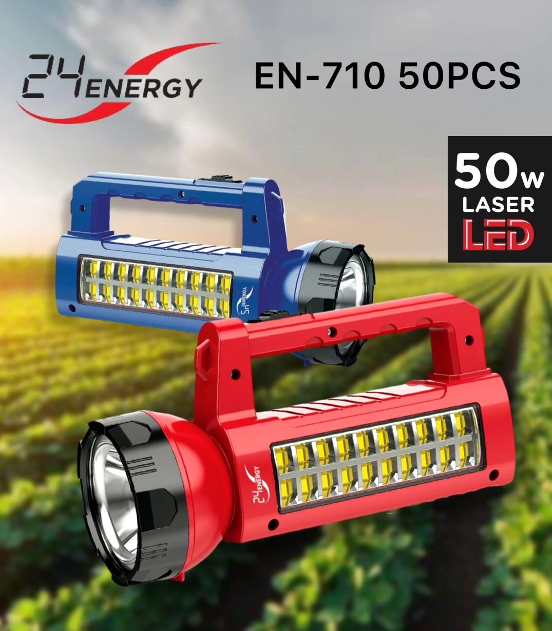 24 Energy Torch+Emergency Light EN-710