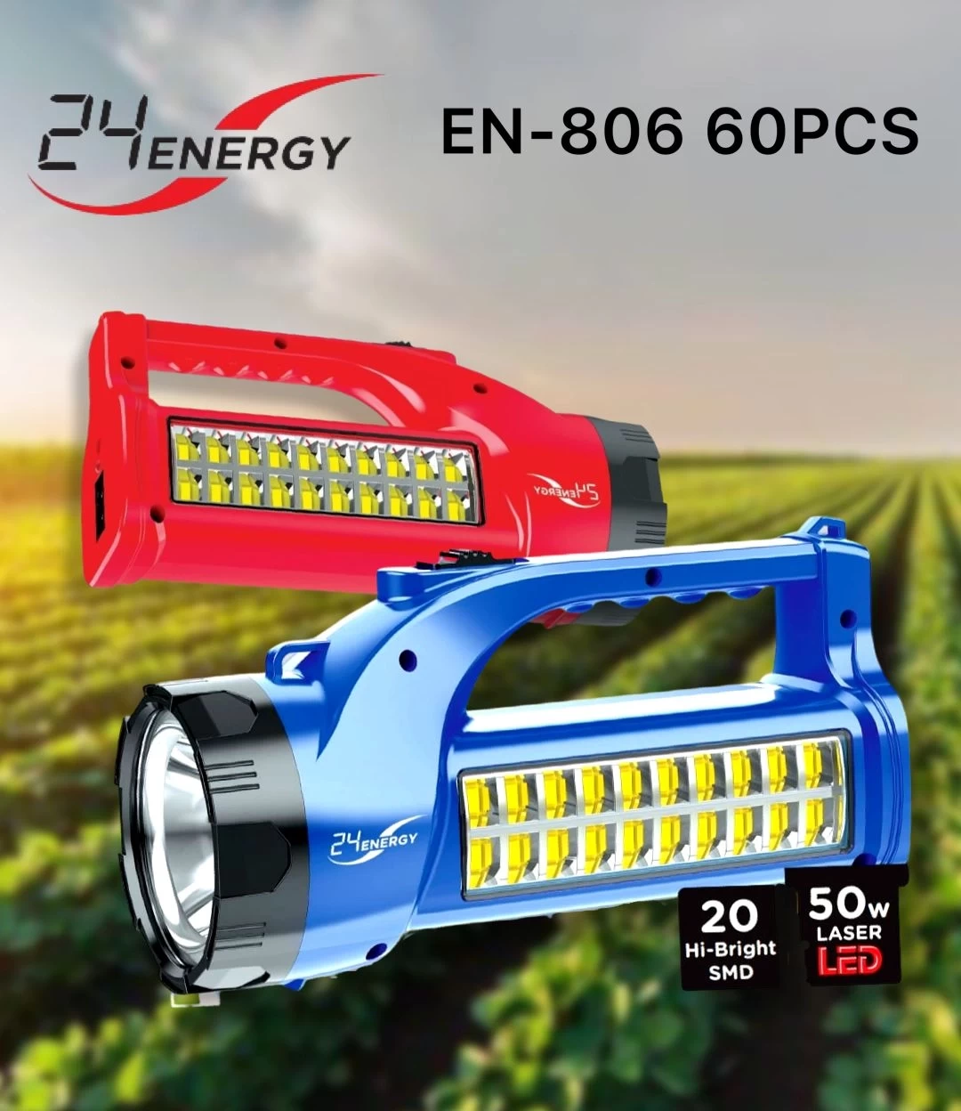 24 Energy Torch+Emergency Light EN-806