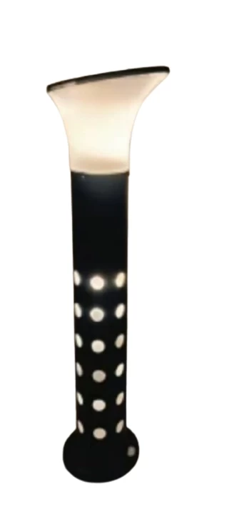 Aluminium Cool Black LED Bollard Light
