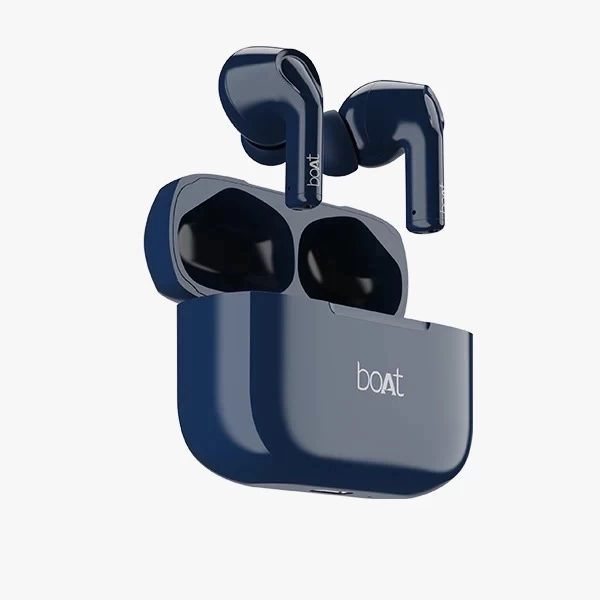boAt Airdopes 161 | Wireless Earbuds with Massive Playback of upto 17 Hour, IPX5 Water & Sweat Resistance, IWP Technology, Type C Interface