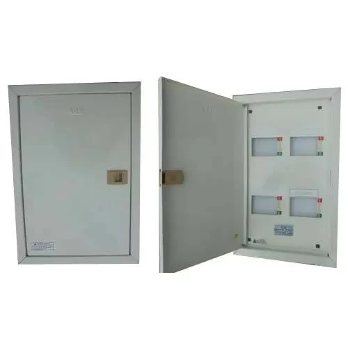 6/Way MCB TPN Double Door Box