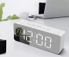 Digital LED Mirror Alarm Clock